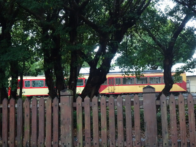 阿里山鉄道の車庫
