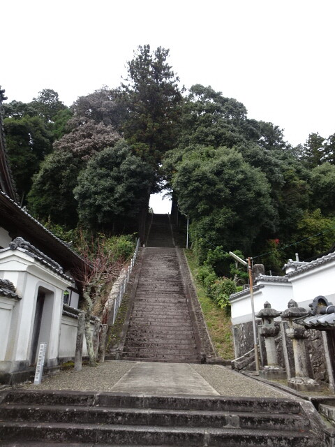 神社への階段