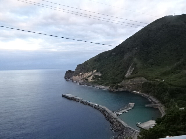 悪石島のやすら浜港