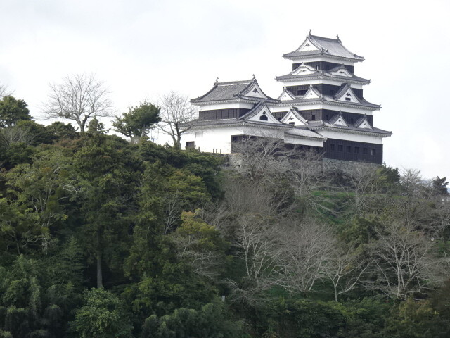 台所櫓と天守