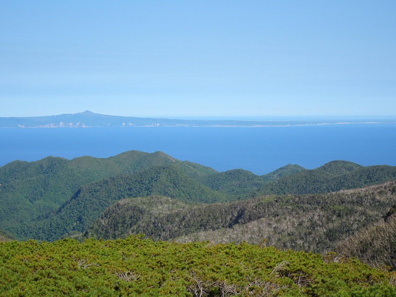 知床峠から