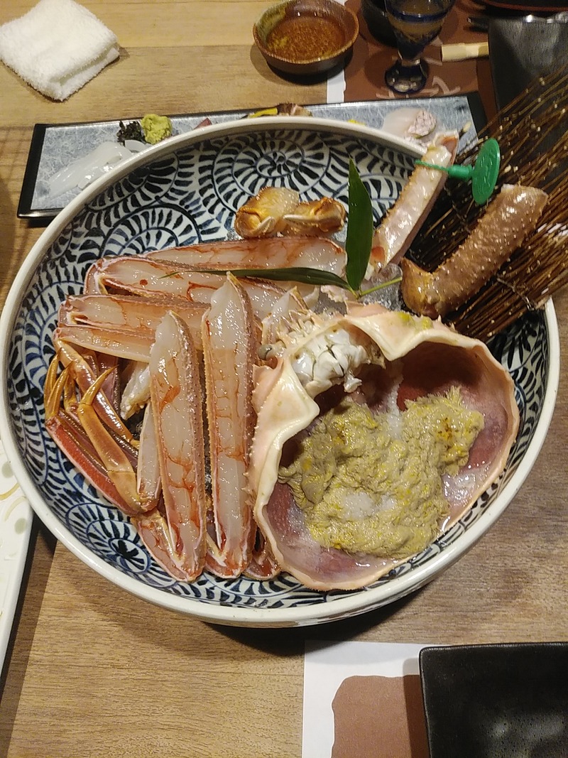 生の間人カニ