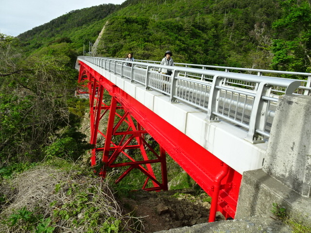 以前は橋がなかった