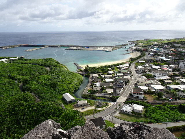 ナンタ浜と祖納地区
