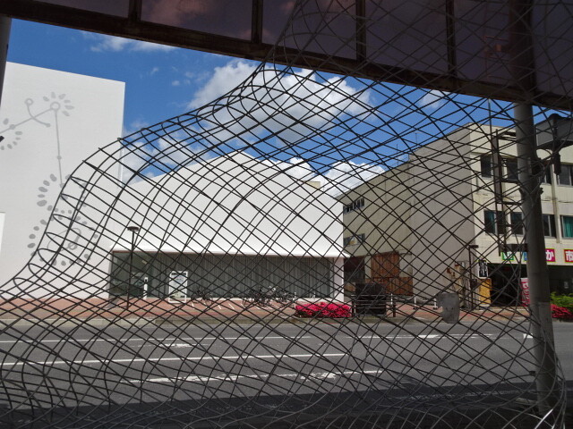 商店街の雲
