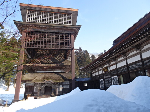 西福寺本堂と開山堂