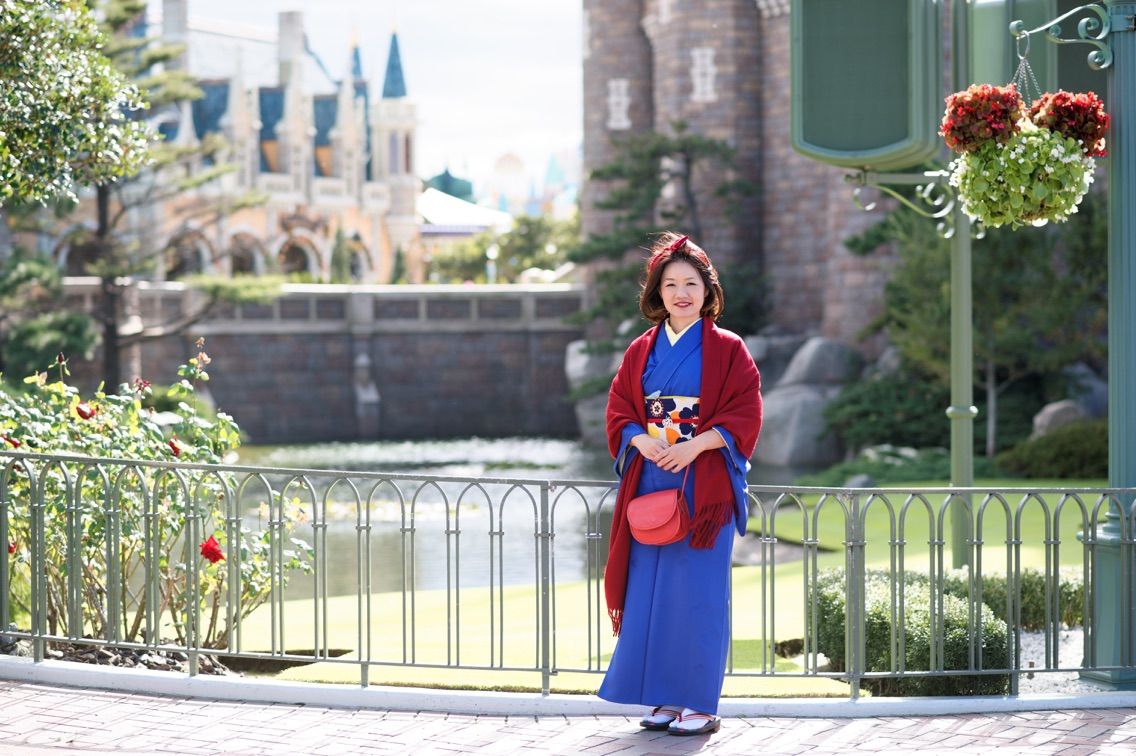 着物でディズニー 和装白雪姫in東京ディズニーランド 着物の楽しさ案内人きょうこのゆるっと着物日誌