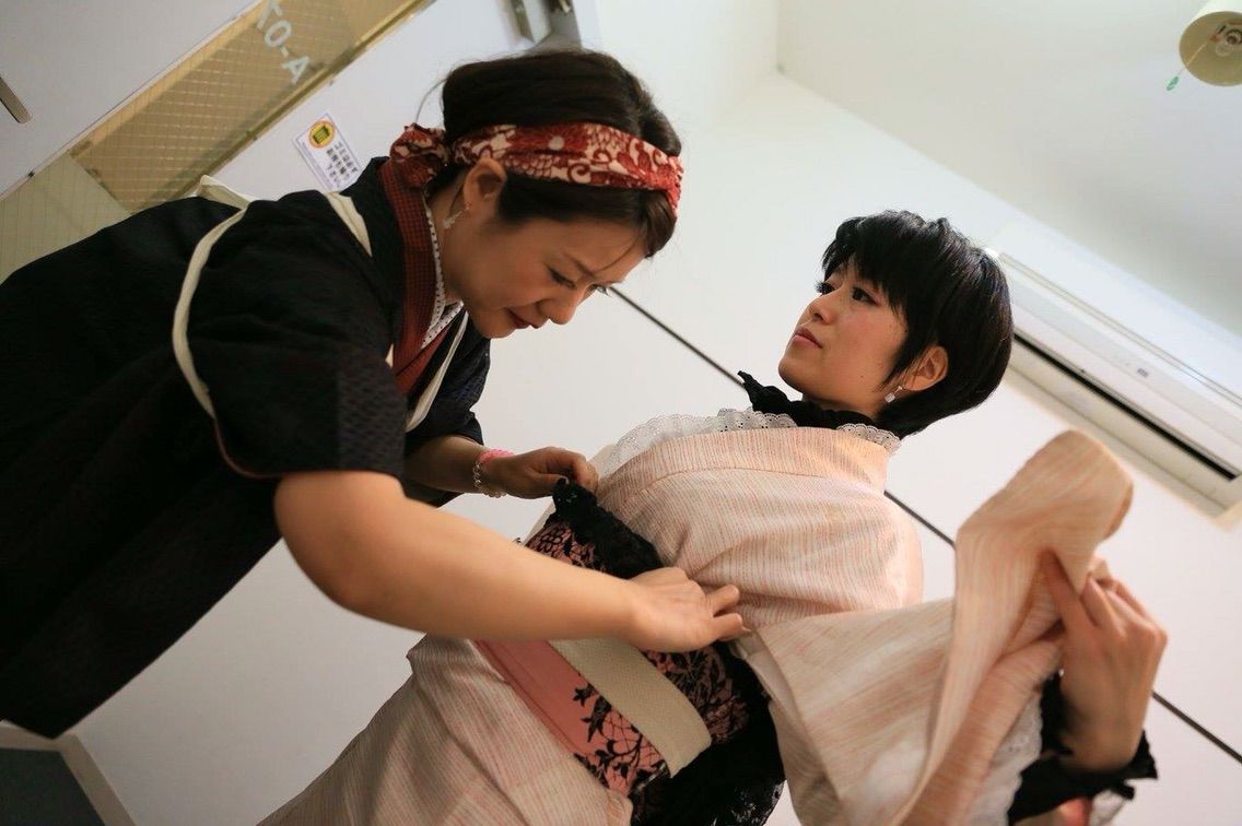  ロリ 洋 洋ミックス ロリータ × 着物 : 着物の楽しさ案内人きょうこのゆるっと着物日誌