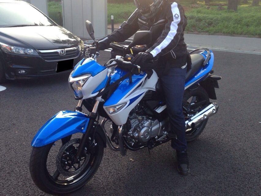 Gsr250納車 キョロのバイクblog Gsr250納車 キョロのバイクblog