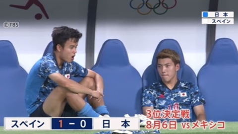 東京五輪 サッカー男子 日本 決勝進出ならず