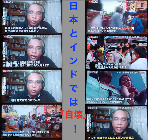 13 インド ウイルスの自壊か