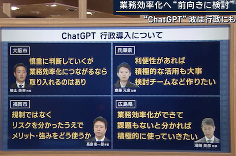 ChatGPT 行政利用