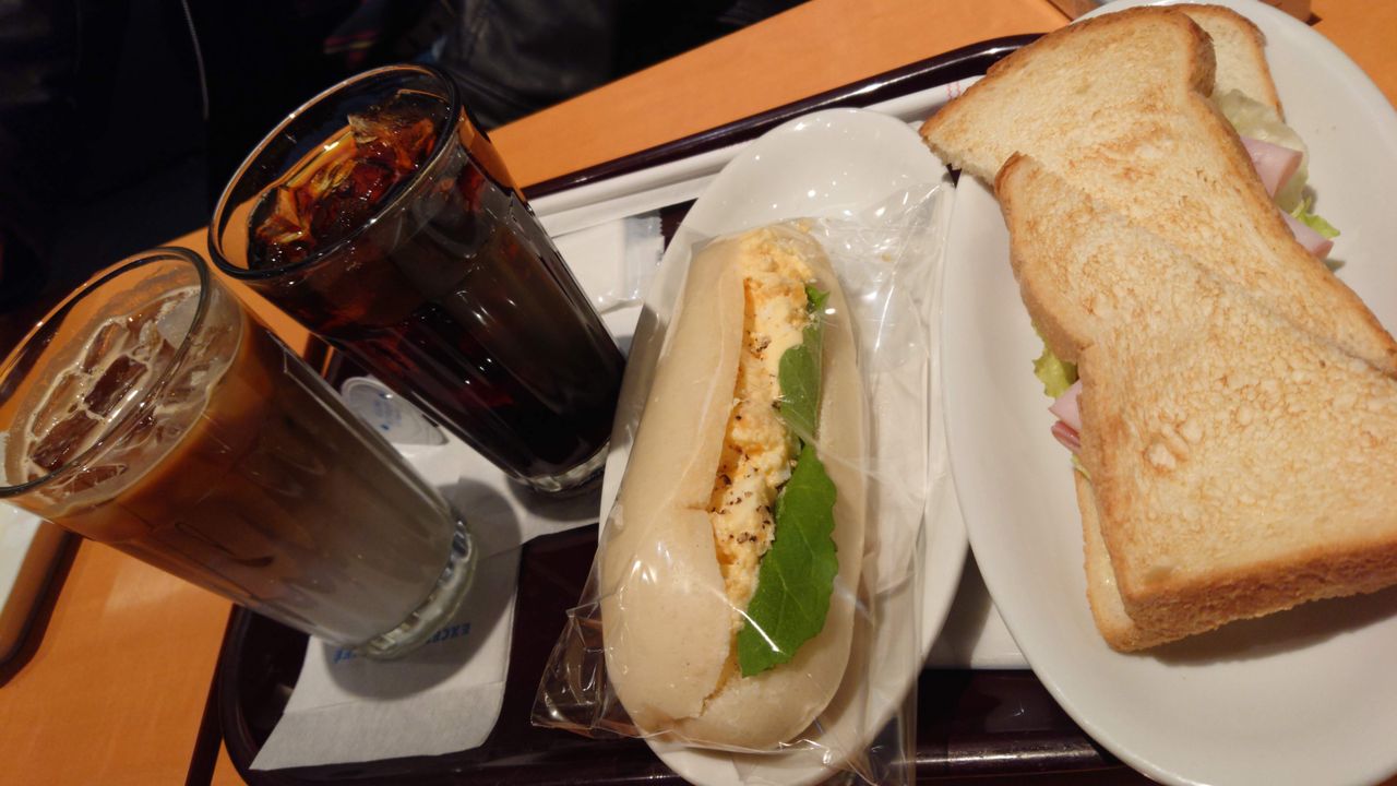 エクセルシオールカフェ 品川シーサイドフォレスト店でモーニング 京都民の食べるの大好き