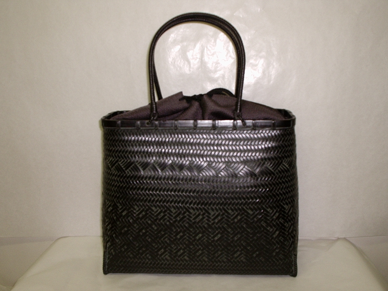 渡邉勝竹斎の竹籠バック