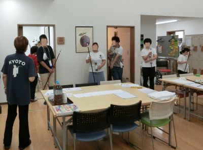 提出 差替4径吹矢体験会