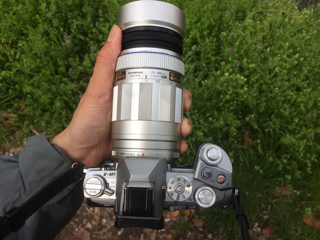 見た目だけを重視してE-M1用に75-300mmレンズを買った(ついでにカッコ