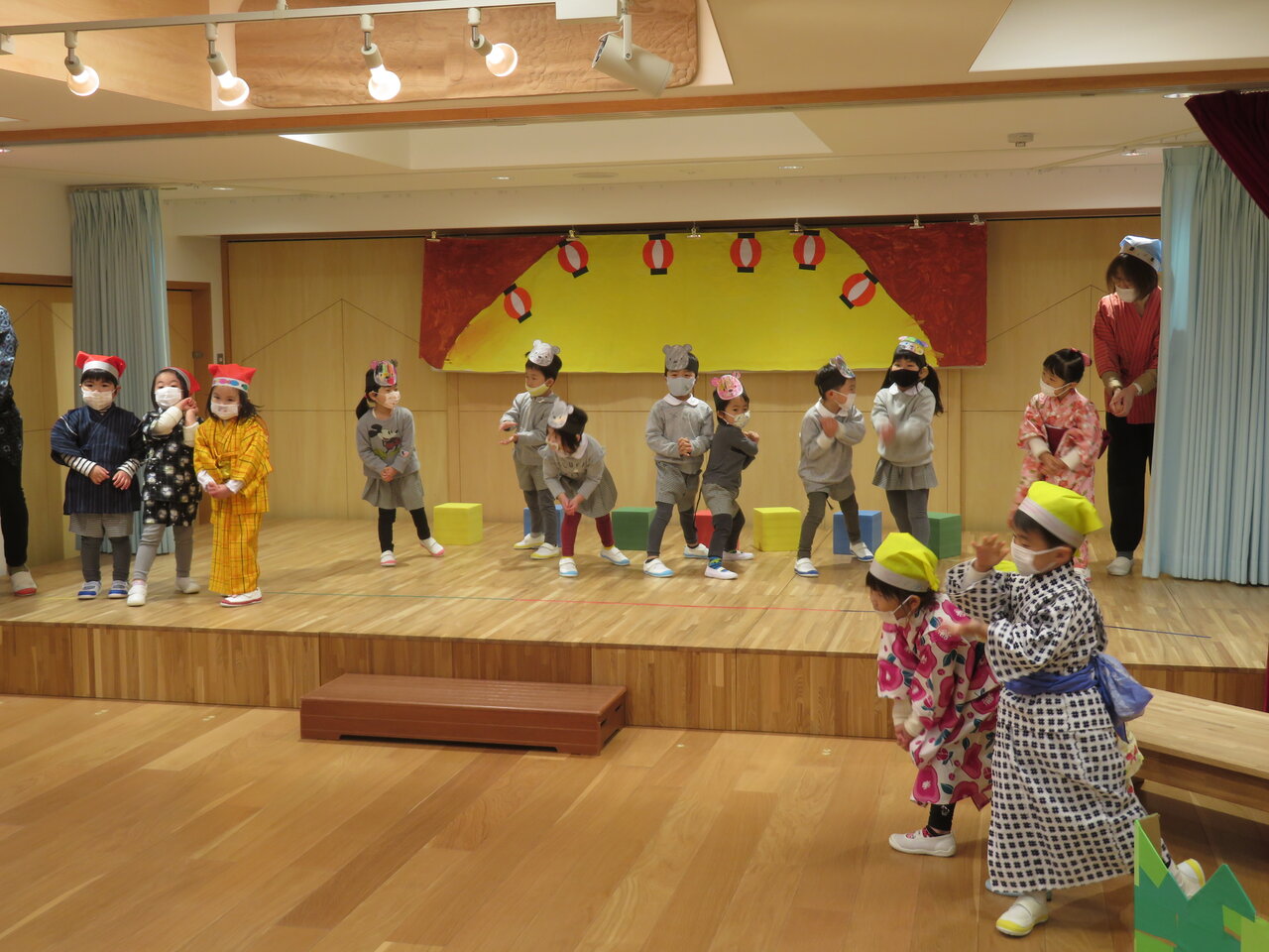 2月 もも組 もうすぐ発表会 せんせいたちのブログ