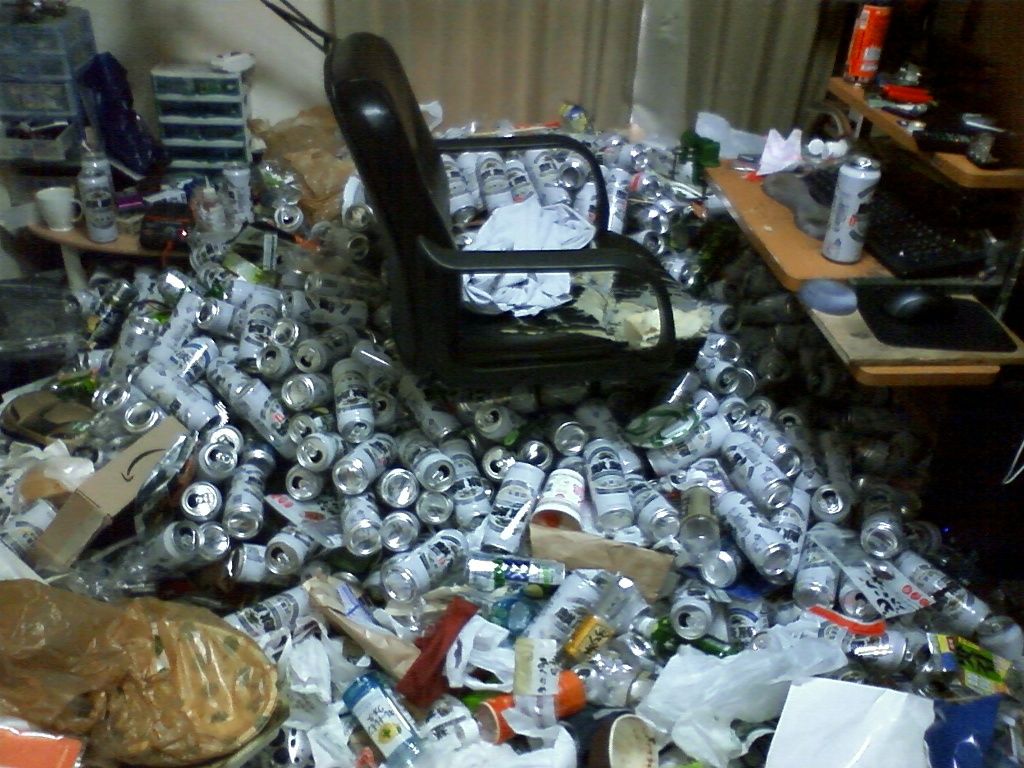 部屋が汚いとうつ病になる可能性がある 兄弟速報