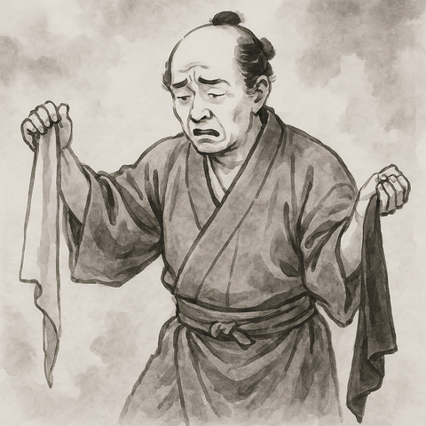 帯に短したすきに長し