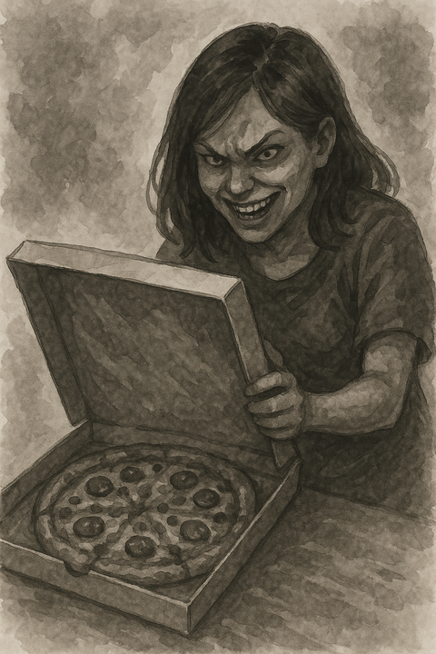 宅配ピザで本性が出る