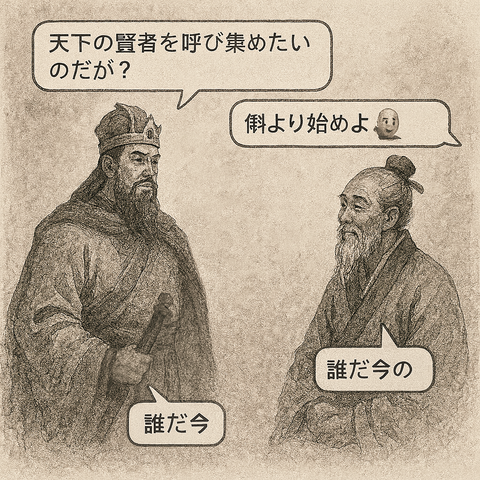隗より始めよ