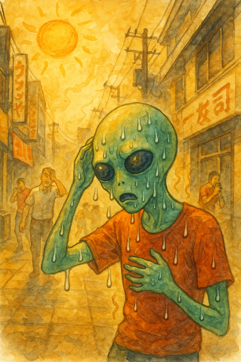 災害級の暑さの日本