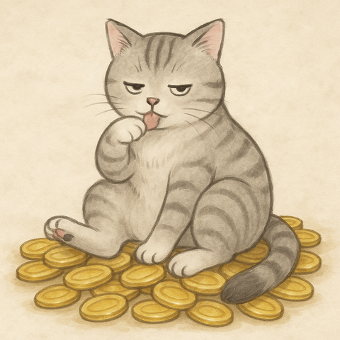 猫に小判