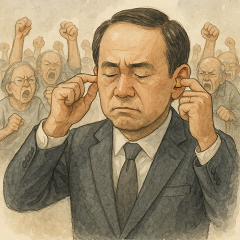 国民の声が聞こえない政治家