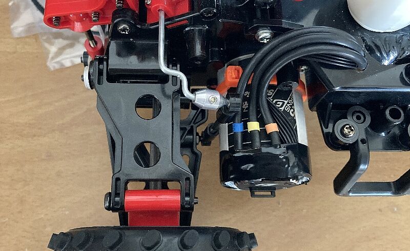 タミヤ ホットショット モーター新品 アンプ新品 ラジコン ホットショット で OP.1612 タミヤ ブラシレスモーター