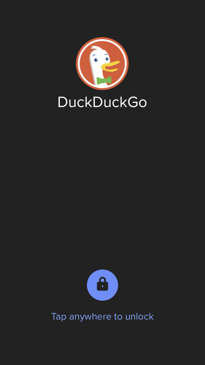 DuckDuckGo Privacy Browser：Touch IDやFace IDで起動をロック可能 - 4