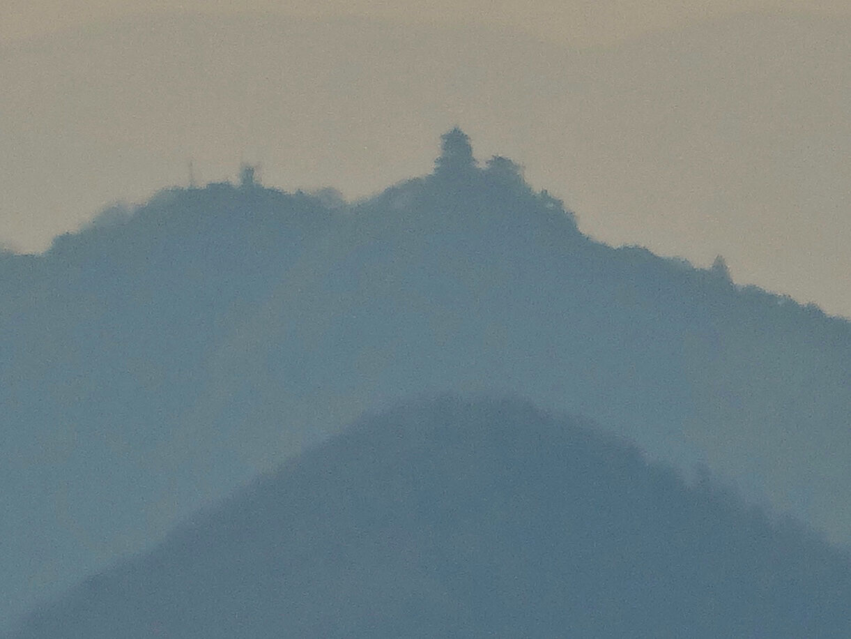犬山城から見た金華山と岐阜城 - 12