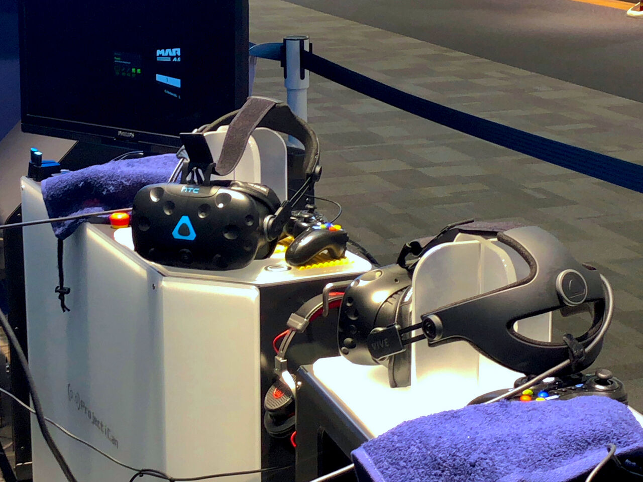 VR ZONEエアポートウォーク No - 3：HTC Vive