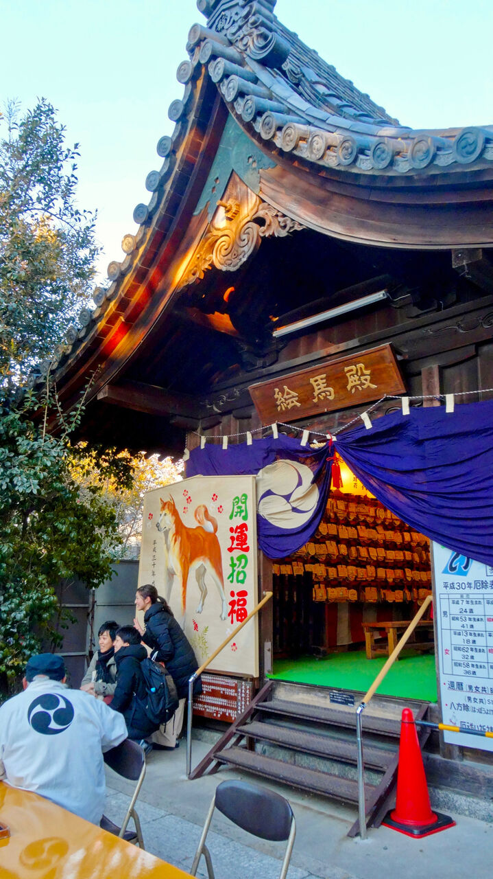 戌年で賑わう2018年正月の「伊奴(いぬ)神社」 - 24:絵馬殿
