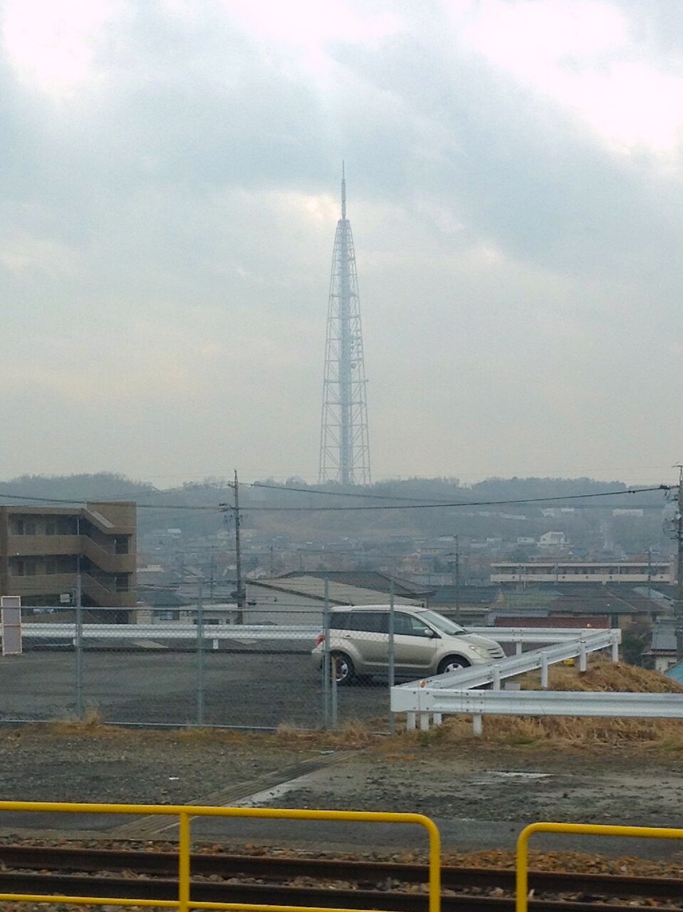 愛知環状鉄道から見た瀬戸デジタルタワー - 6