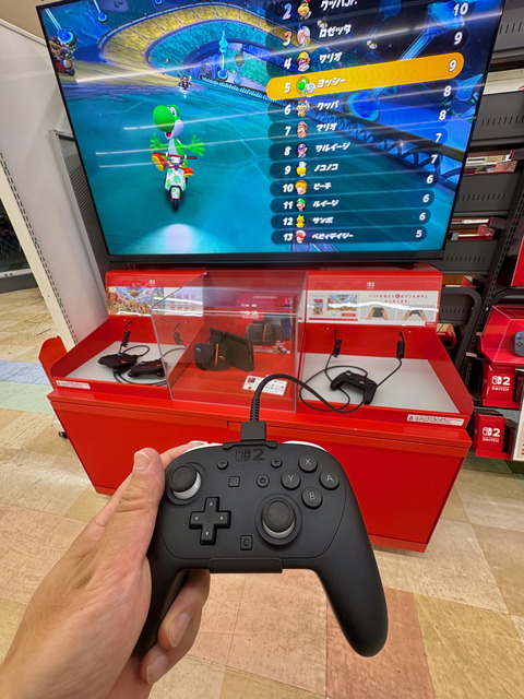 Switch 2体験機がゲオ春日井インター店にありました！