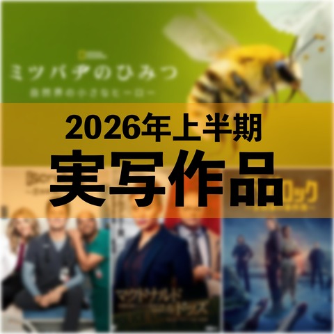 2026年上半期面白かった実写映画・ドラマ ベスト5