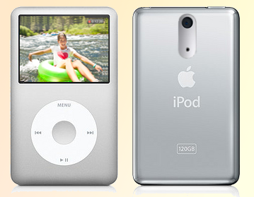 iPod clasic機能案：ビデオカメラ