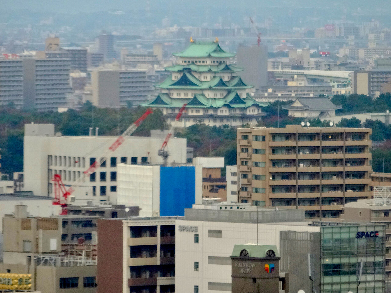観光客向け 名古屋城外の天守閣撮影ポイント Kyu3 S Blog