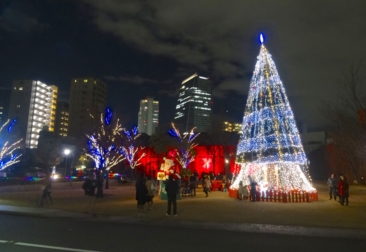 「ノリタケの森」のクリスマス・イルミネーションを見に行ってきましたぁ〜！