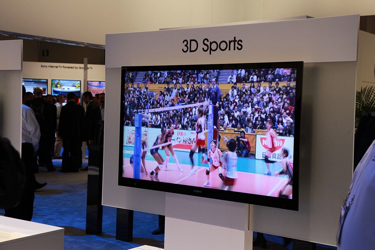 Sony Bravia 3D on display at CES 20110106