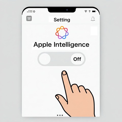 Apple Intelligenceを早速…オフにしました