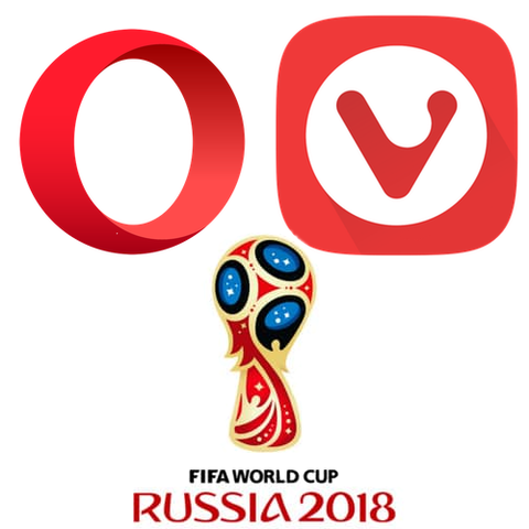 OperaとVivaldiでサッカーW杯を楽しむ方法