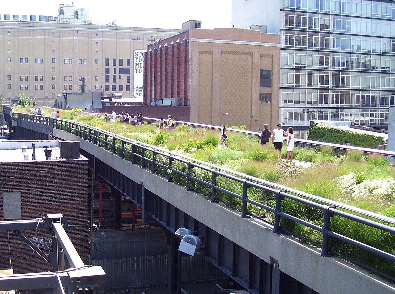 High Line 20th Street looking downtown