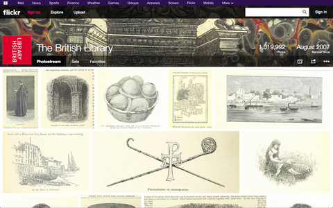 大英図書館がFlickrに、誰でも利用できる写真や画像を"100万点"以上公開！