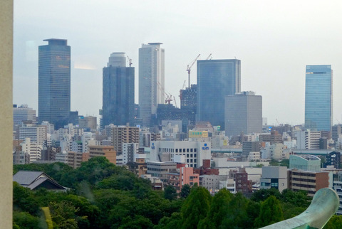 様々な場所から見た名駅ビル群（2015年）
