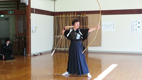 宮川睦子先生教士号拝受祝射会2018.2.4