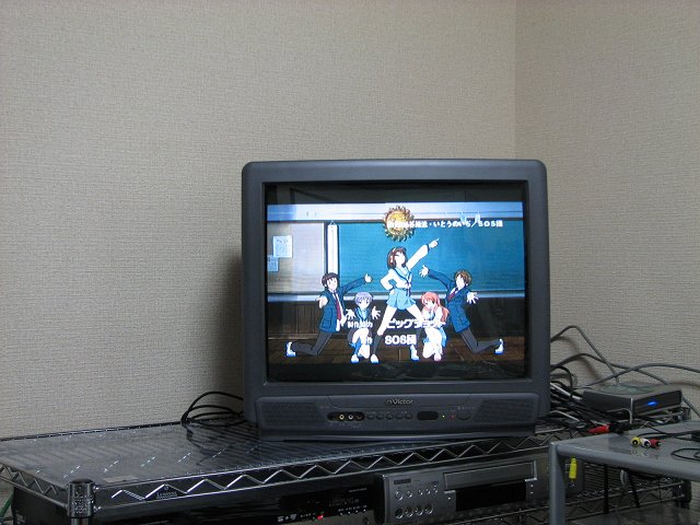 Victor ブラウン管テレビ21インチ　AV-21S7 ジャンク】ブラウン管テレビ 21型 ビクター AV-21S7 - メルカリ