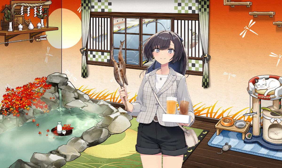 艦これ】秋刀魚漁:鎮守府秋刀魚祭り、頑張ります！ : 臼猫のお腹ねこパンチ