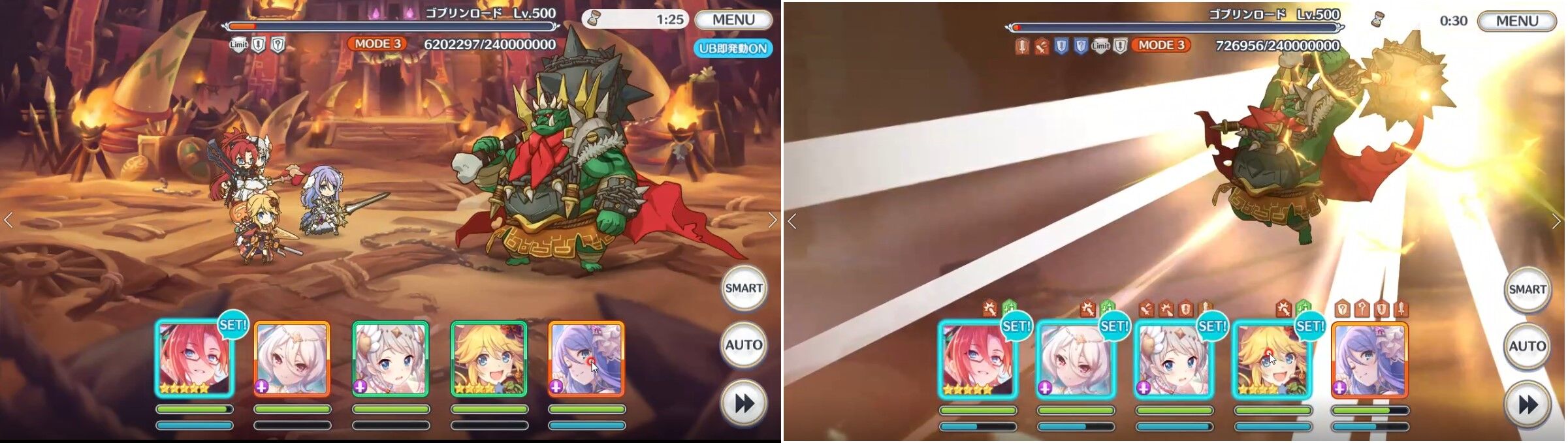 プリコネ ダンジョンｅｘ５ようやく攻略 モード３編 臼猫のお腹ねこパンチ