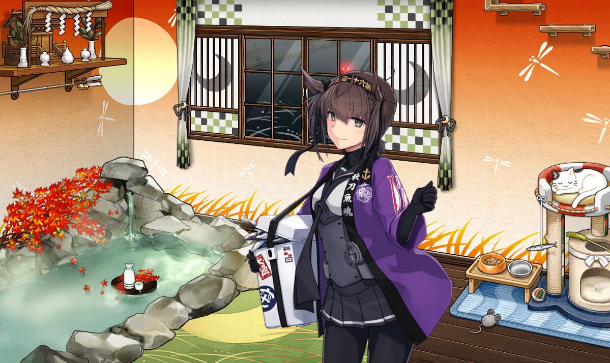 艦これ】秋刀魚漁:秋月型の秋刀魚祭り、全力で参りますっ！ : 臼猫の